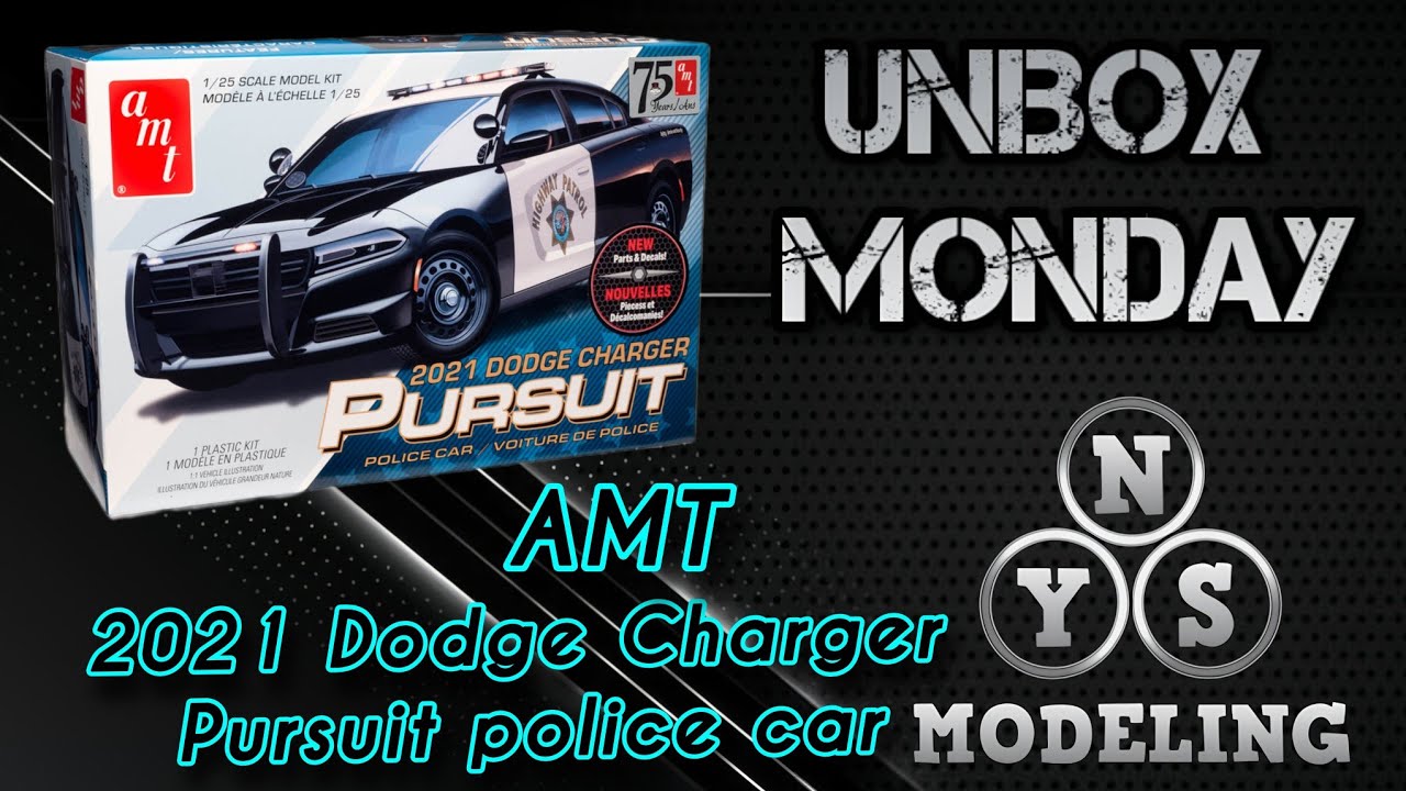 Unboxing AMT 2021 Dodge Charger Pursuit police car
