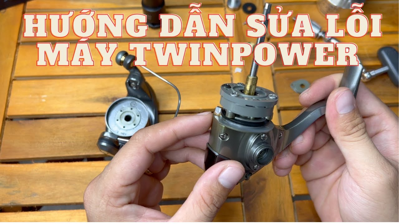 Khắc phục lỗi máy Shimano Twinpower quay kêu Cụp Cụp....! NHỮNG  lưu Ý khi làm bảo Dưỡng máy câu.