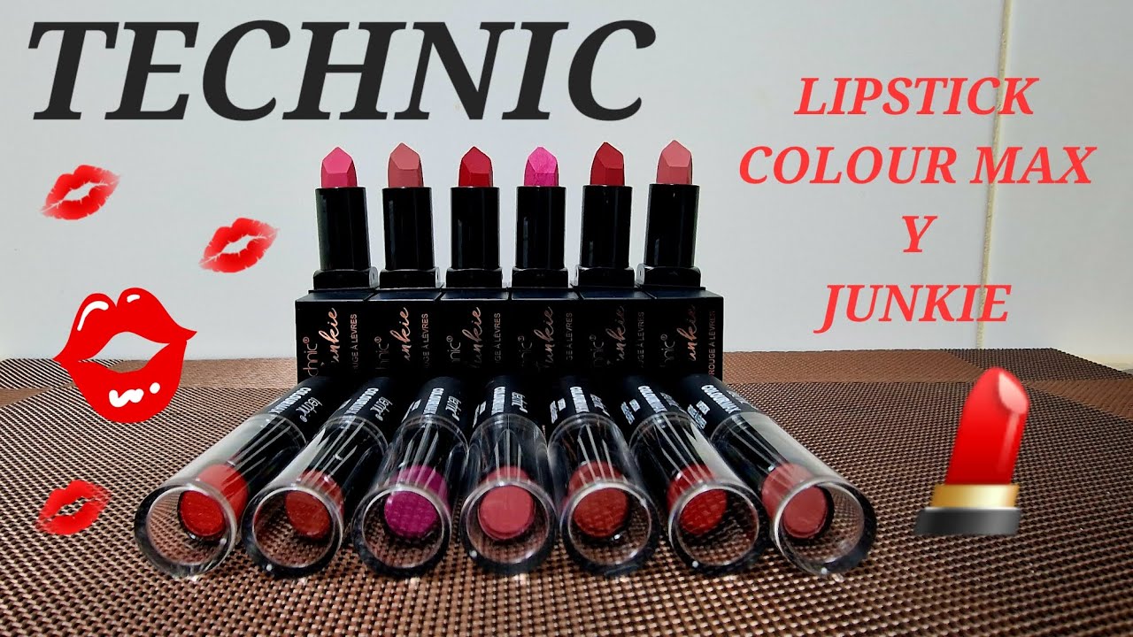 TECHNIC: Desde 1,00€ a 1,99€💃Labiales mate líquidos🩸y barra💄