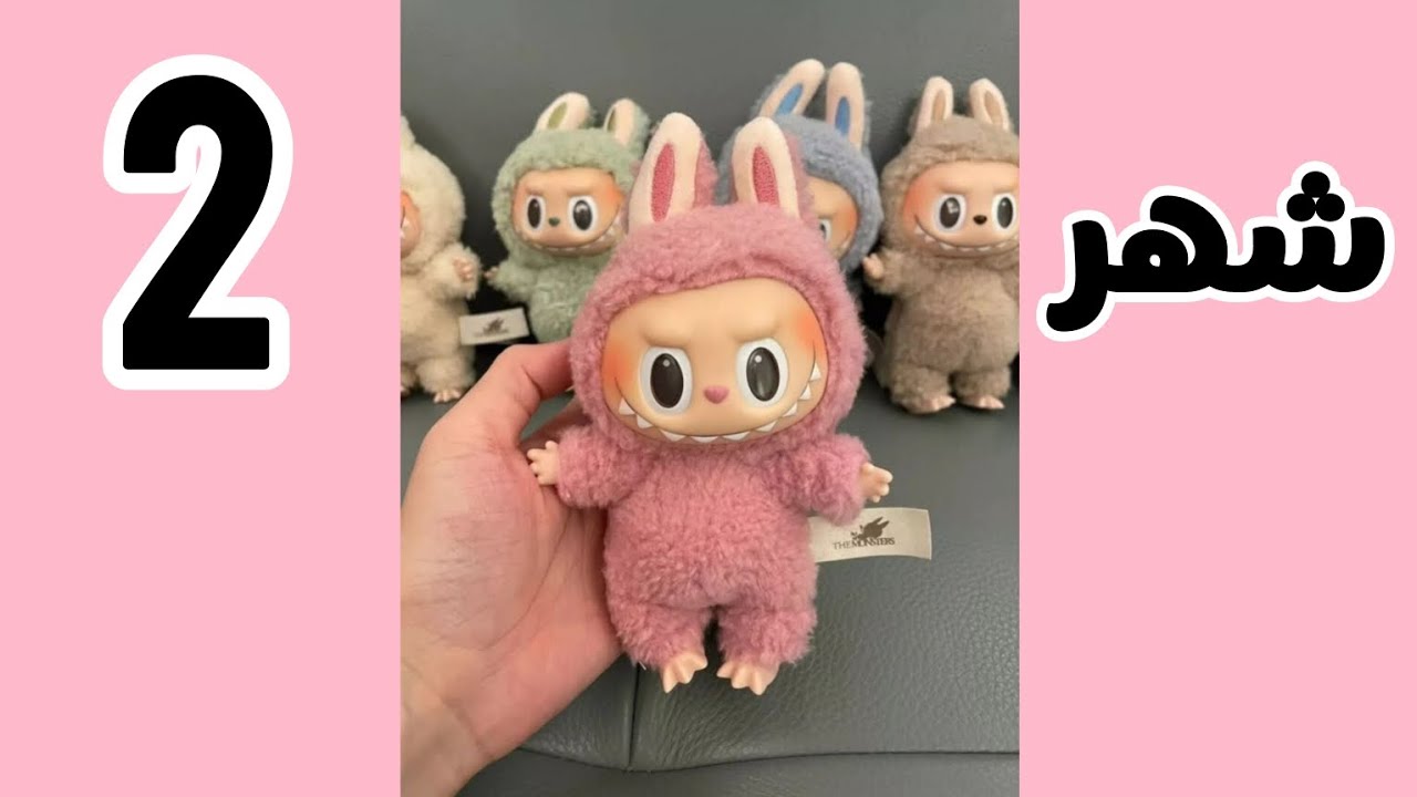 لابوبو الخاص بك حسب شهر ميلادك🧸