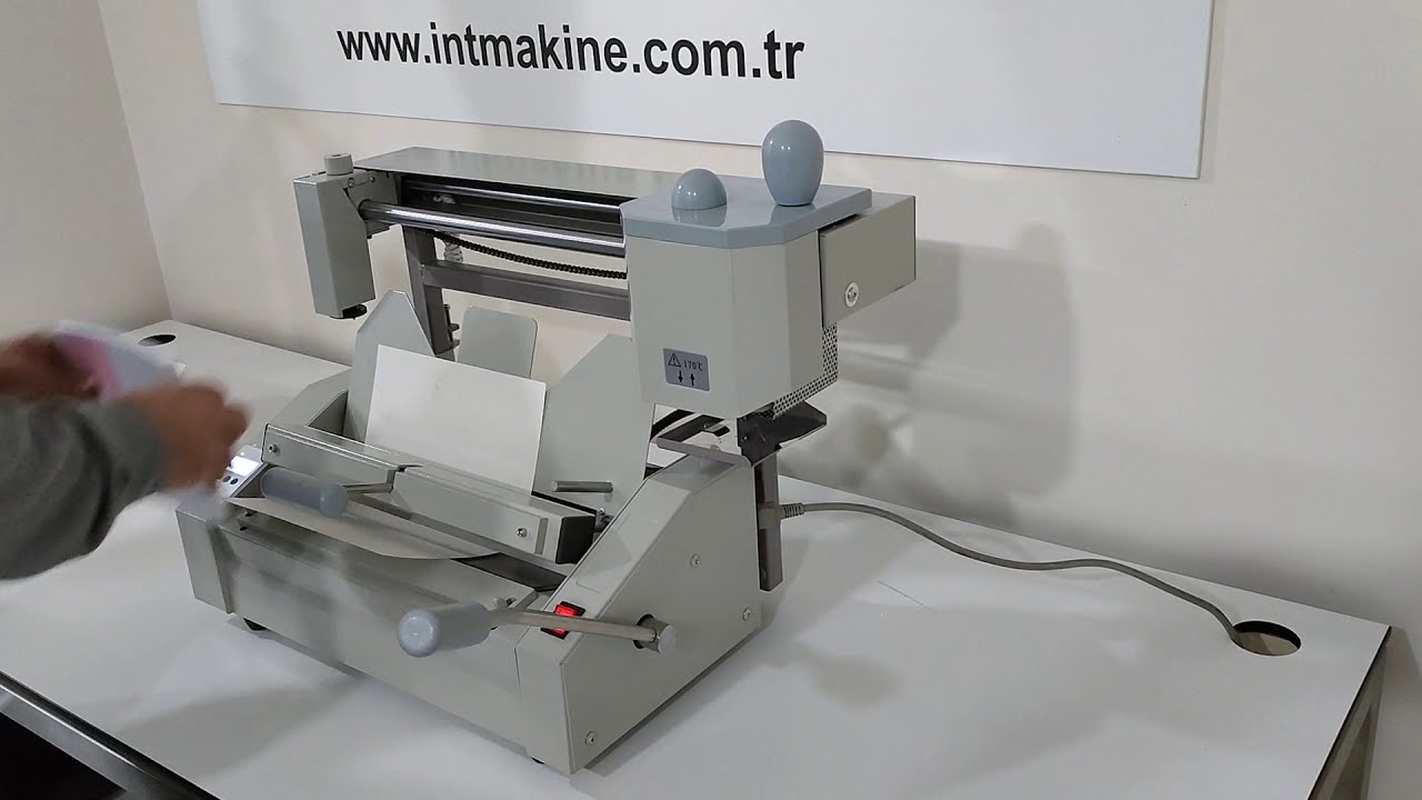 Unitome GBM 30 Isısal Ciltleme Makinesi