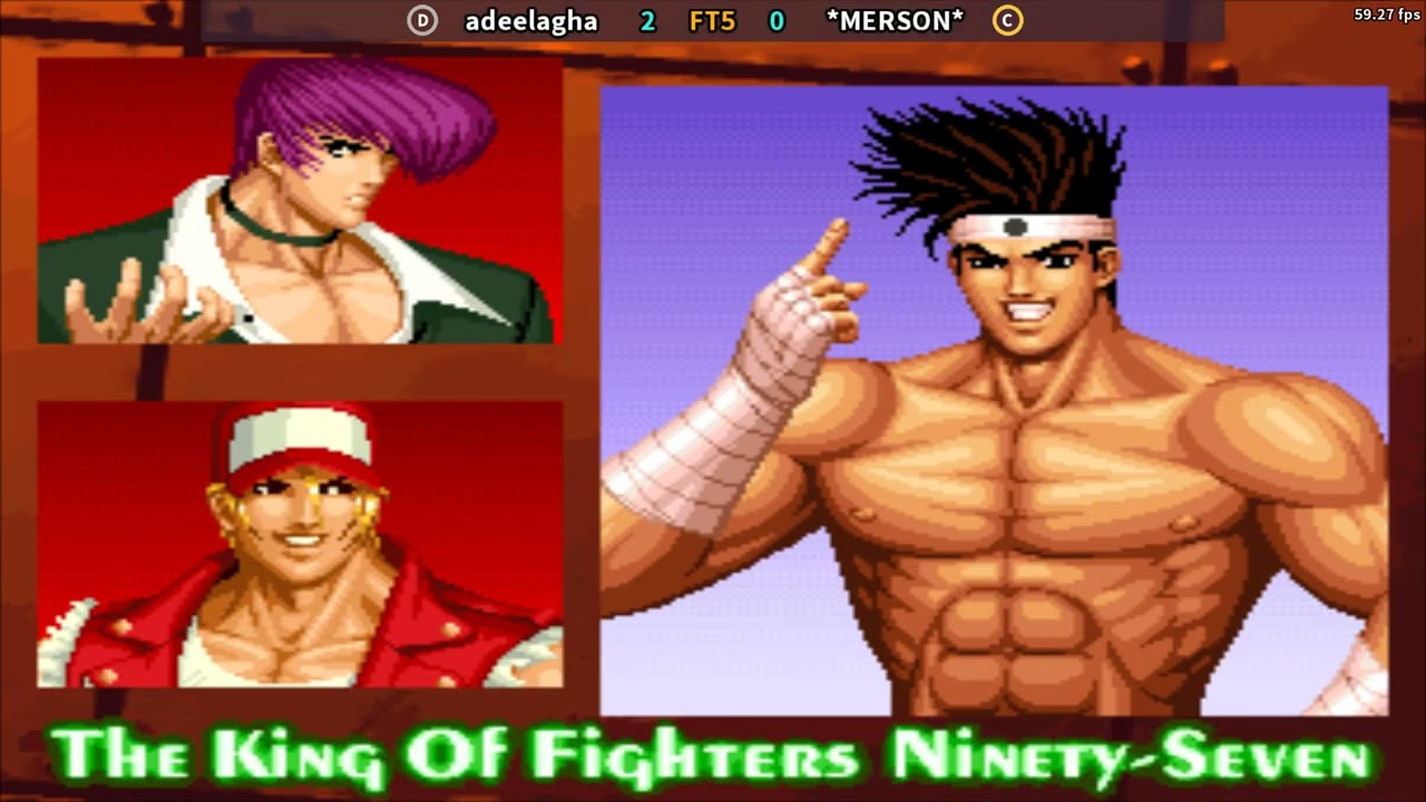 KOF97 Online Match - adeelagha vs MERSON