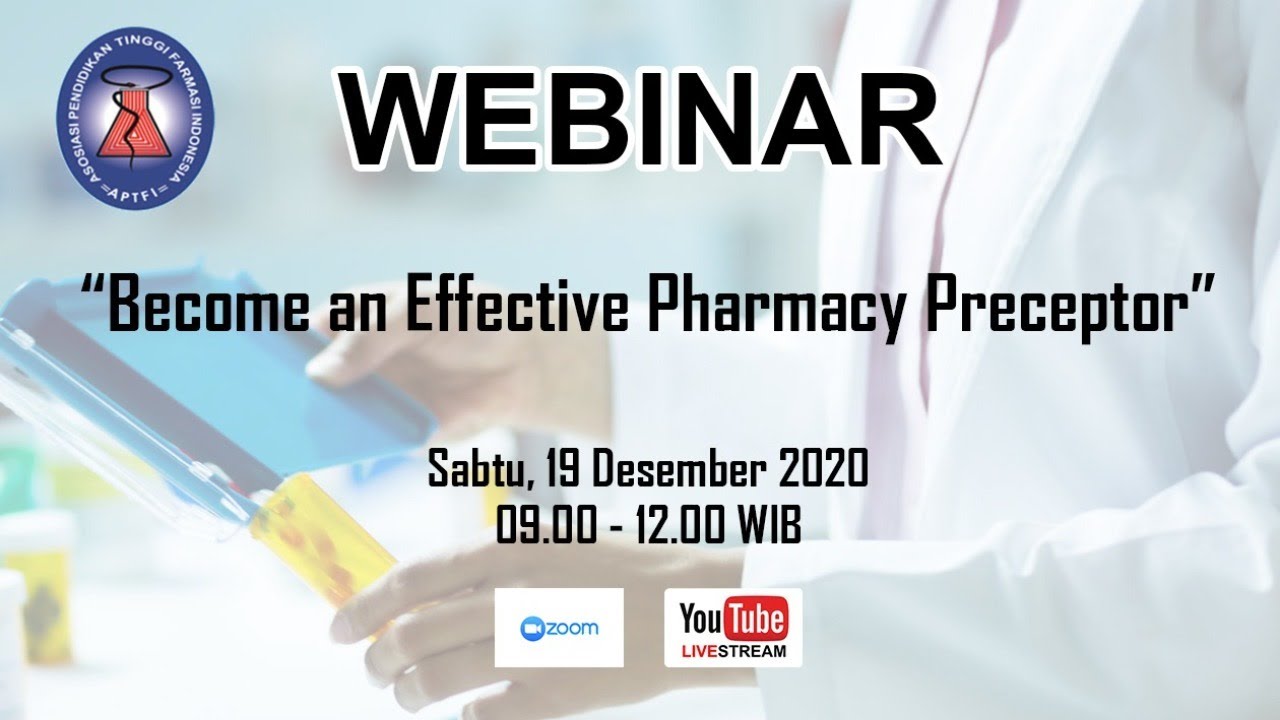 Webinar : Become an Effective Pharmacy Preceptor