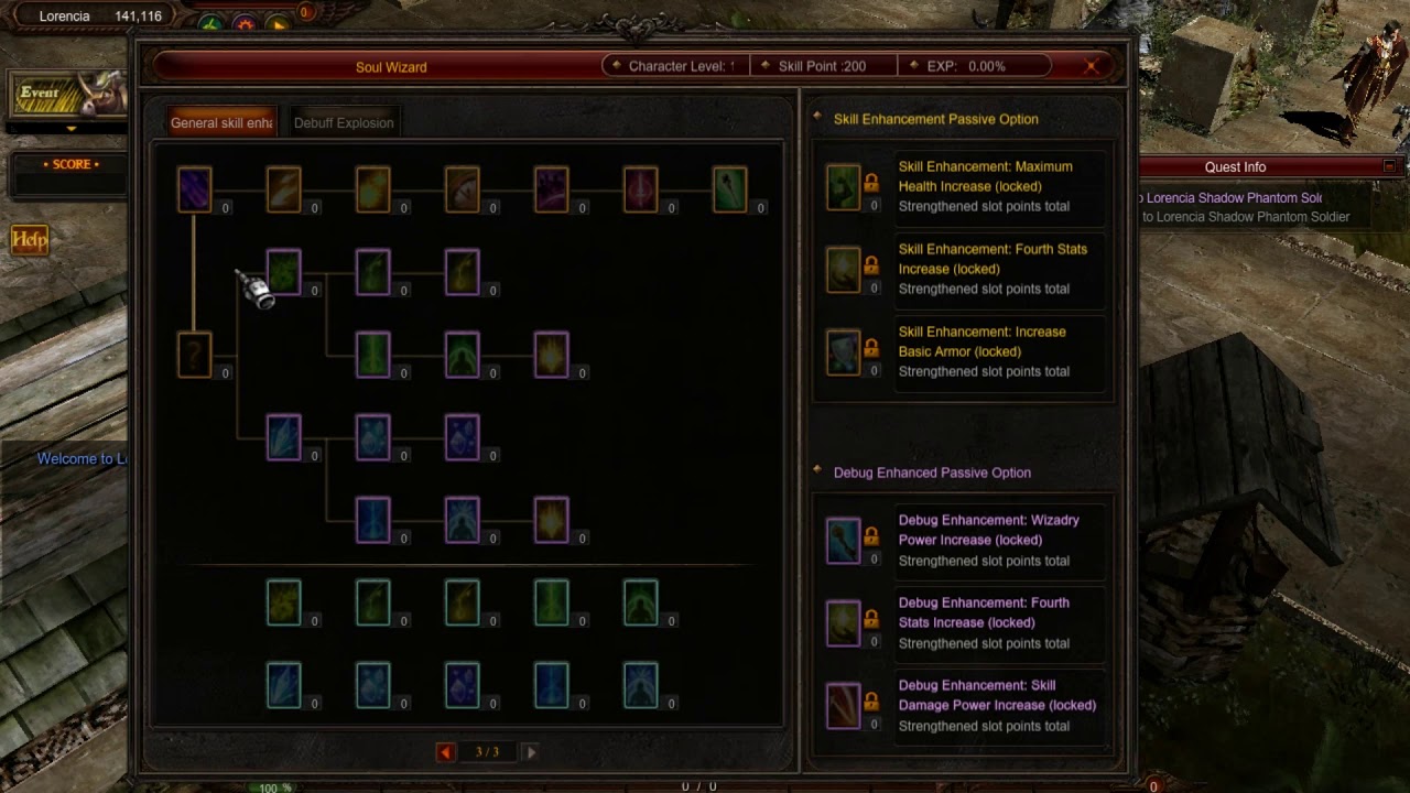 Soul Wizard 4th Class Skill Tree &ndash; Skill Enhance Tree Overview (2018)