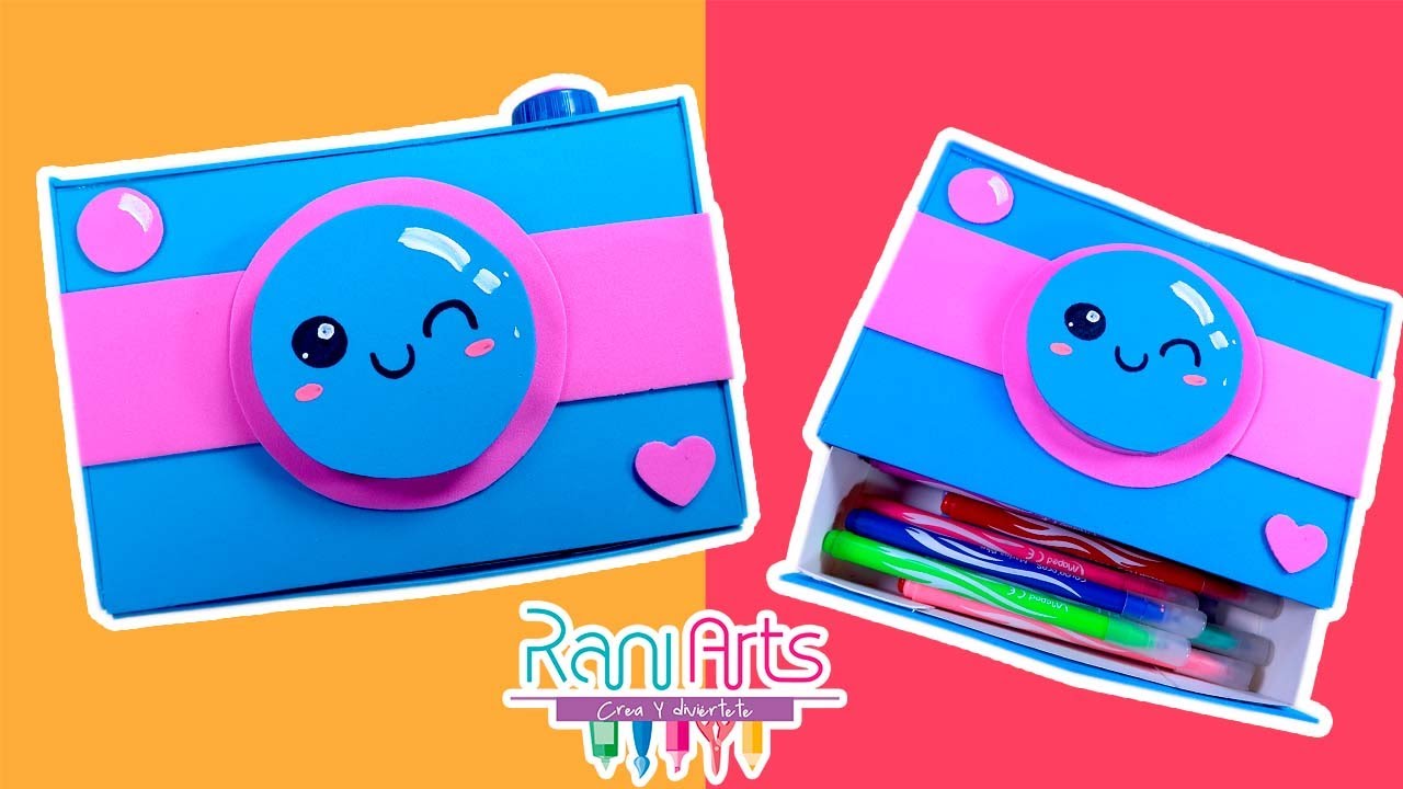 Haz un ESTUCHE DE CÁMARA  super bonito y fácil - DIY - Ideas creativas