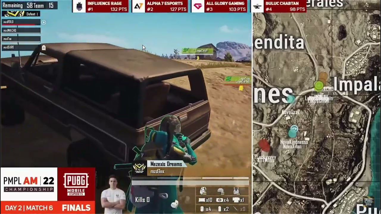 Loops Esports 🇧🇷 vs Mezexis 🇦🇷 | 2022 PMPL Americas Spring | Day 2 Match 6