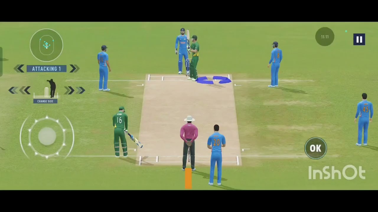 Playing 10 over match ( India vs Pakistan)i finished in 3.3 overs😂😂