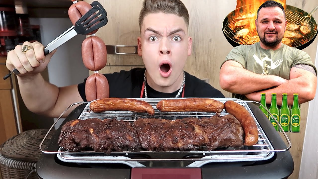 Ich esse 1 Tag lang nur GRILL-GERICHTE (mit KLAUS GRILLT Gericht)