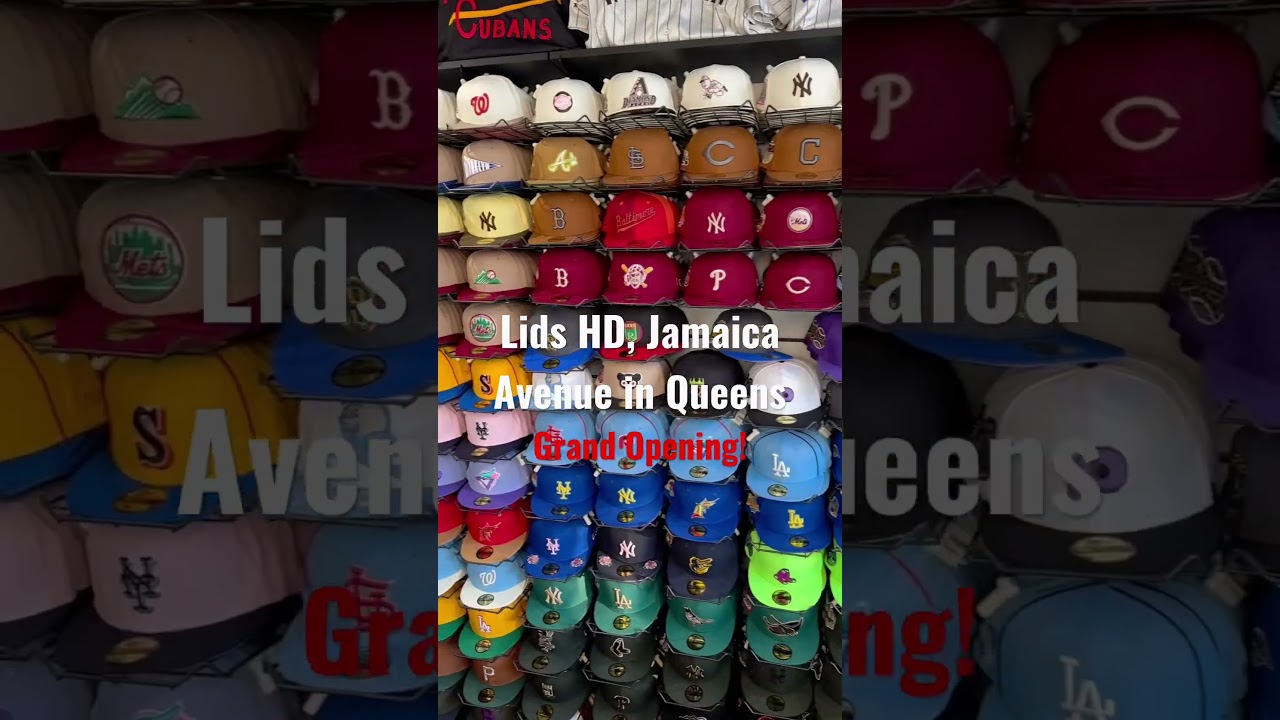 LIDS HD IN NEW YORK CITY! One of the Craziest New Era Fitted Hat Walls in the World!