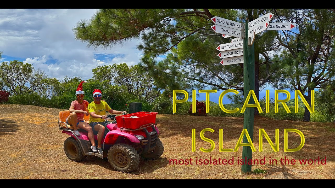 Quad Biking on MOST ISOLATED ISLAND IN THE WORLD!, Pitcairn Island: Amazing Planet (4K) 2023