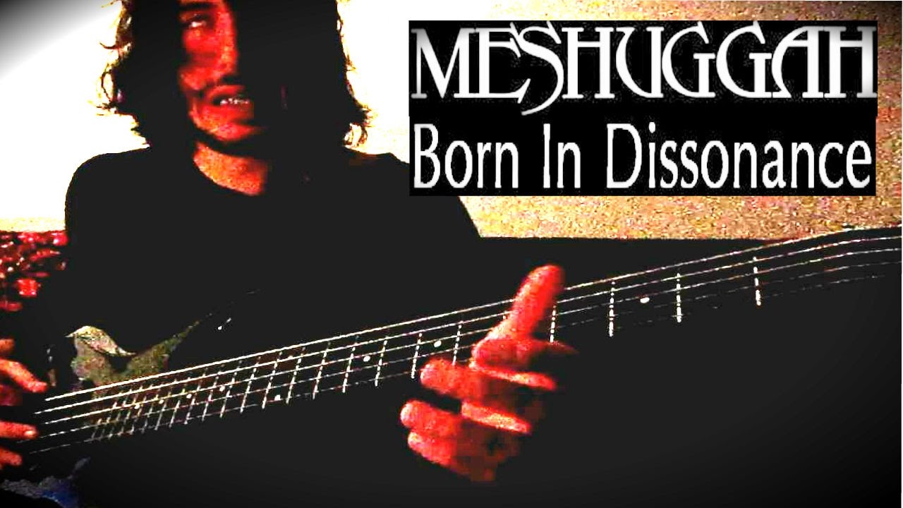 MESHUGGAH - Born In Dissonance (BASS COVER with Drum Track)