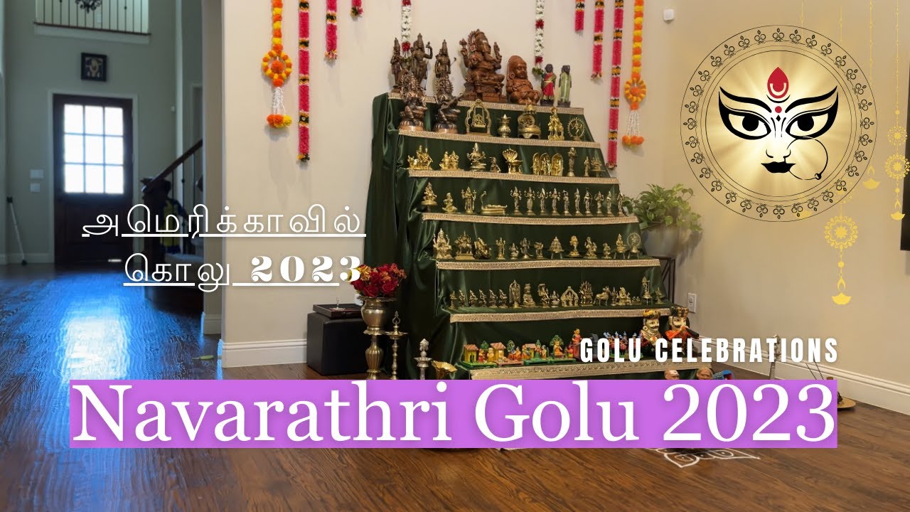 Navaratri Golu in America, அமெரிக்காவில் கொலு 