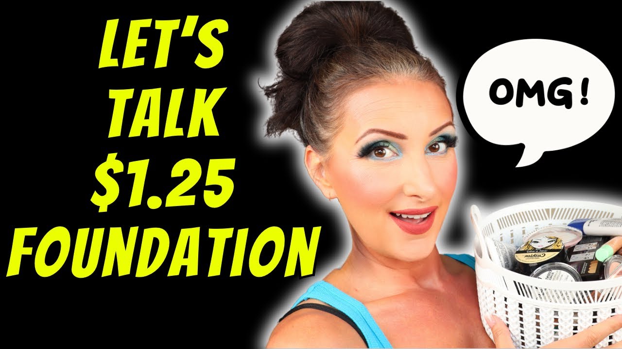 My DOLLAR TREE Makeup Collection 😍 The GOOD, the BAD & the UGLY about $1.25 #foundation & MORE!