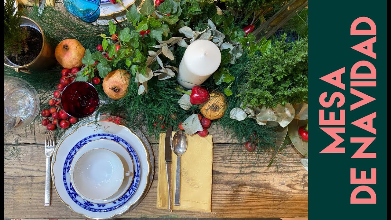 MESA DE NAVIDAD – EN DÉJÀ VU CONCEPT CON DIANA VITE