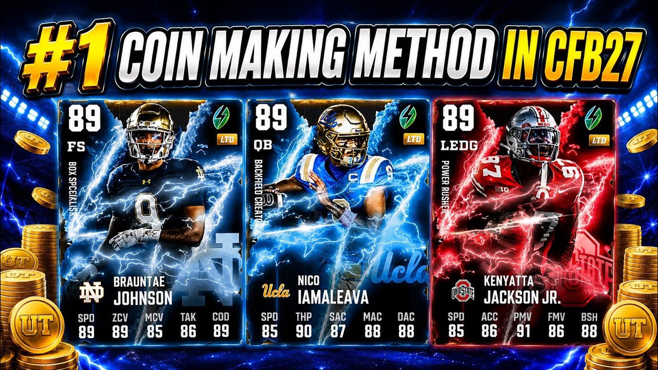 #1 COIN MAKING METHOD IN CFB27 ULTIMATE TEAM! THIS IS MY DAILY WAY TO MAKE COINS!