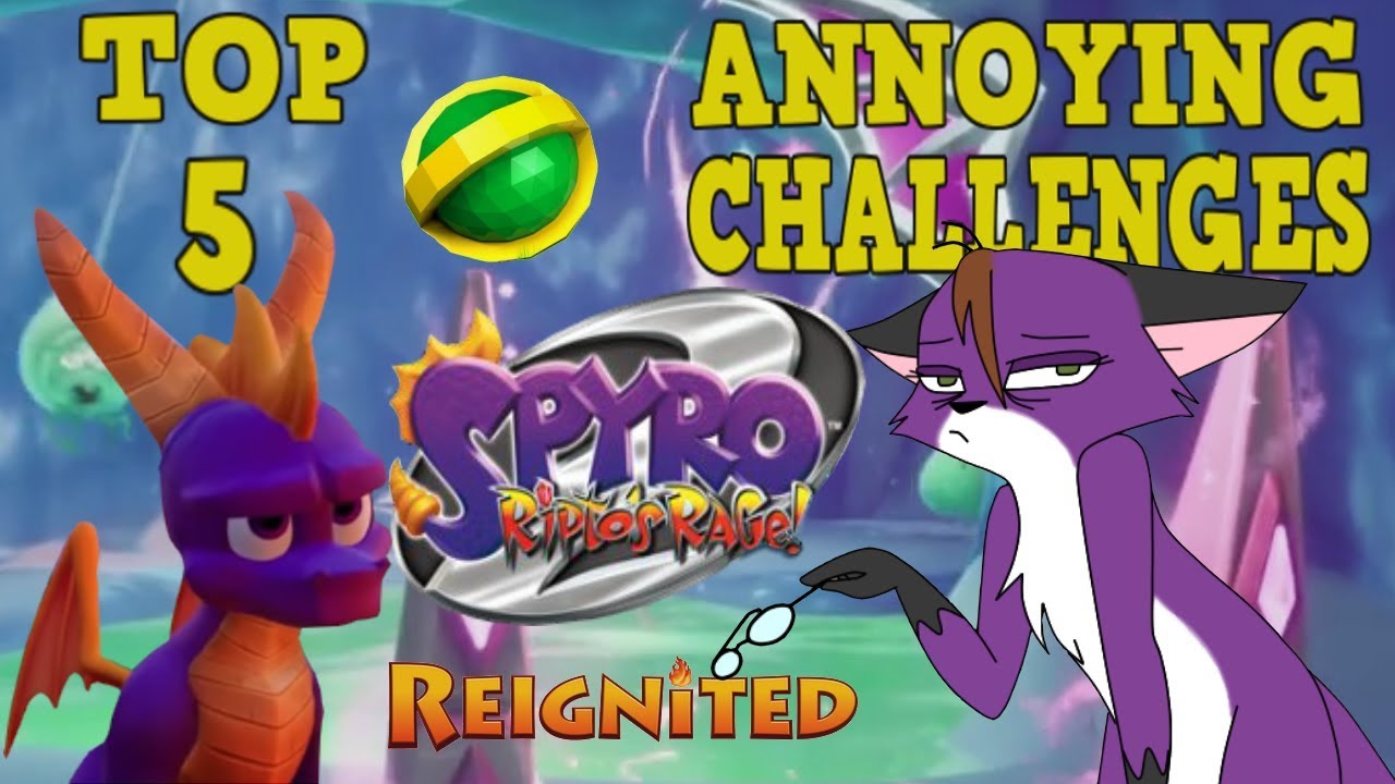 Spyro Reignited Trilogy: Top 5 WORST Orb Challenges!