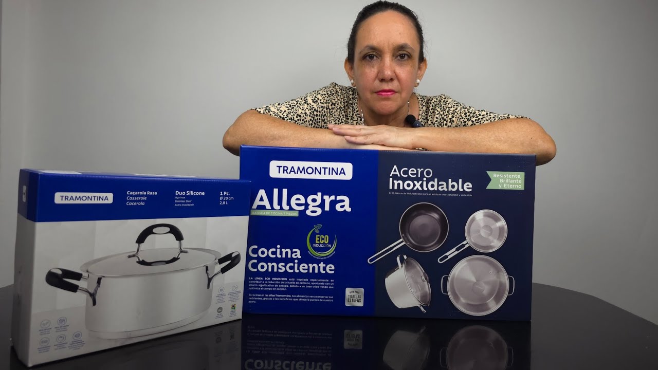 Unboxing De Ollas Acero Inoxidable 18/10  Tramontina Son Muy Bonitas