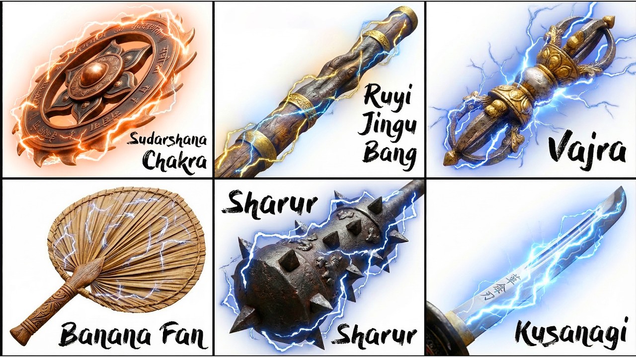 Every OVERPOWERED WEAPON in Asian Mythology Explained