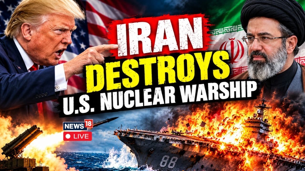 US-Iran War LIVE: Iran Fires New Destructive Weapon On Trump's US Carrier, Gulf On Edge | Hormuz War