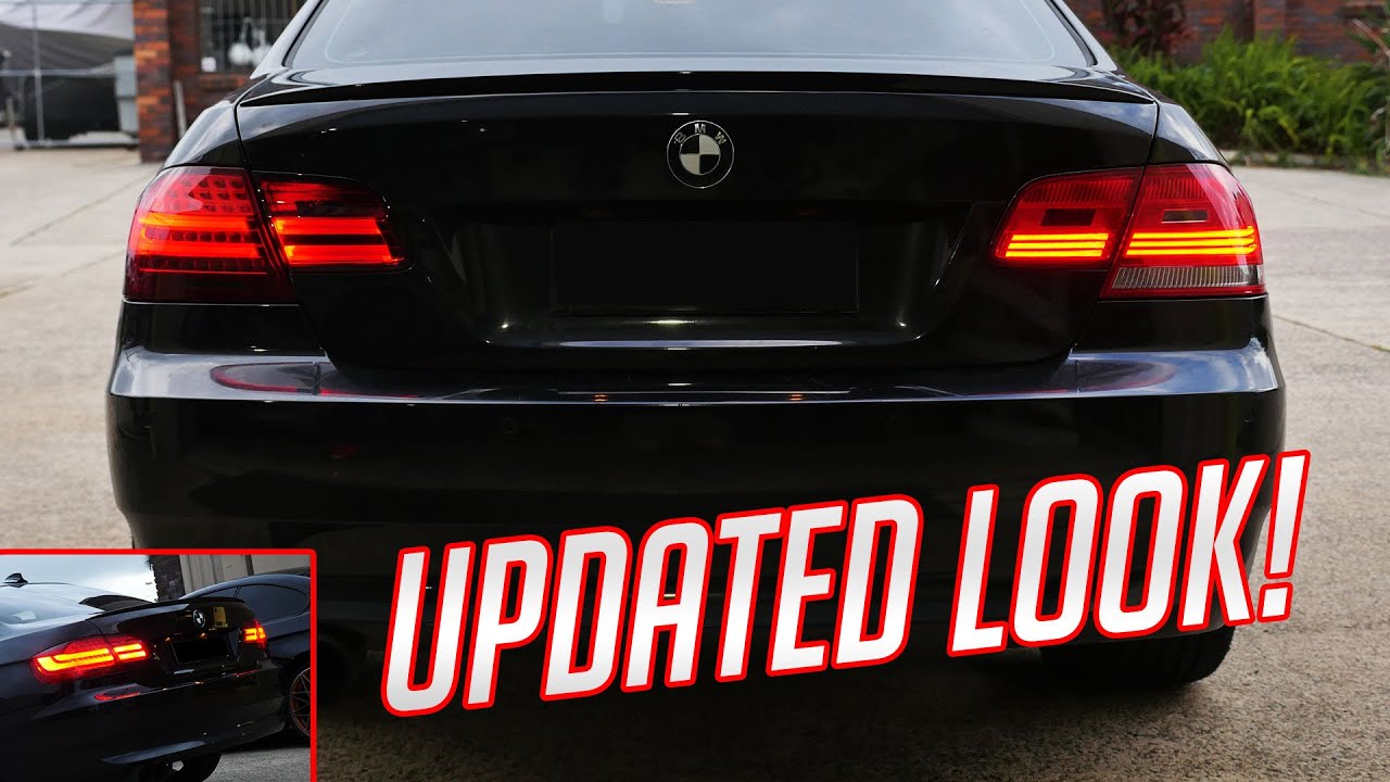 Модернизация задних фонарей BMW E92 LCI: кодирование не требуется