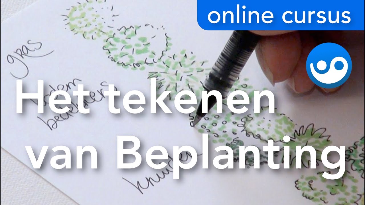 Het tekenen van Beplanting