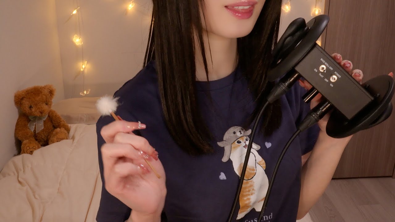 ASMR Deep Ear Attention & Close Whispers for Sleep😴 Unstoppable Tingles…💓