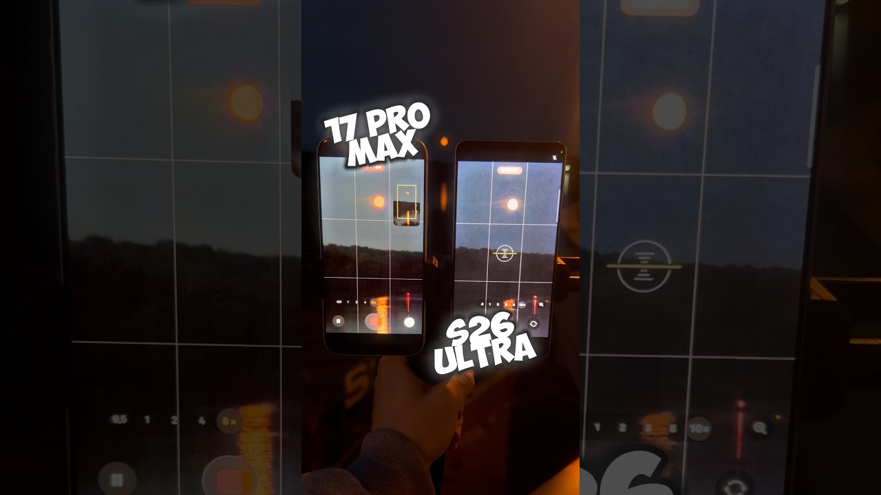 Фоткаю луну Часть 2 — 17 Pro Max vs S26 Ultra