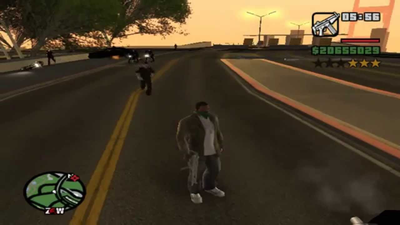 GTA San Andreas:Preview Of the passenger mod Part 1