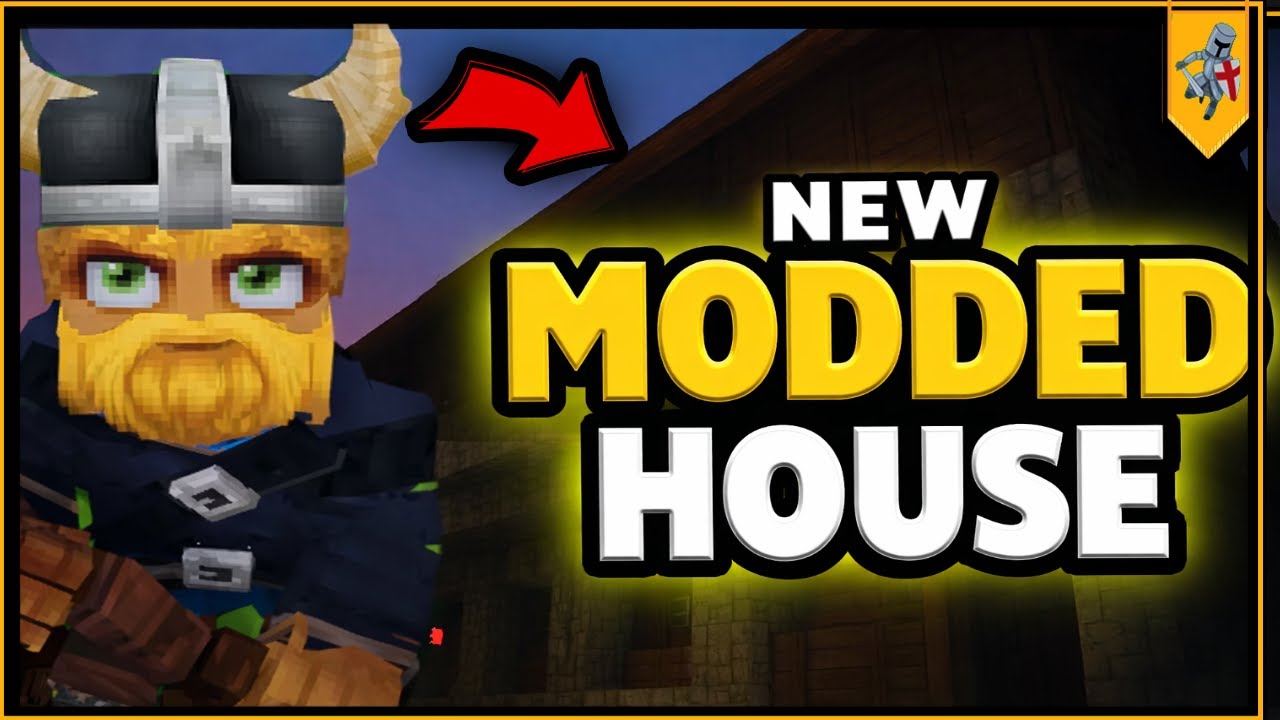 I Built a NEW Base in Modded Hytale And Fought a Golem