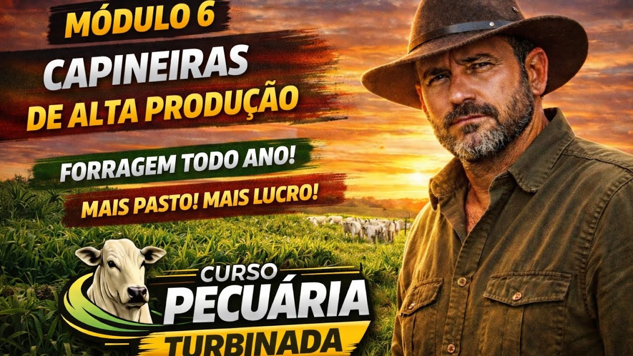 Módulo 6 - Se Sua Fazenda Sofre na Seca, Você Precisa Ver Isso (Capineira)