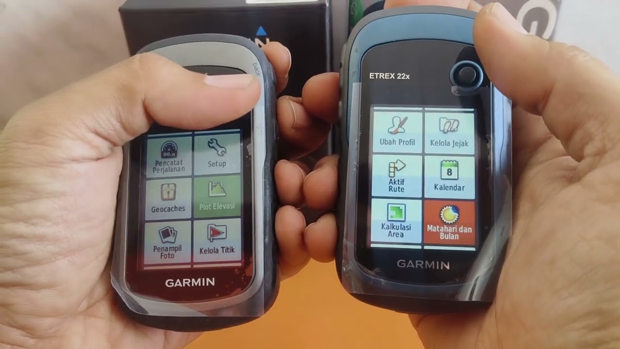 Garmin etrex 22x, pengganti dari Garmin etrex 30x, sinyal lebih kuat!