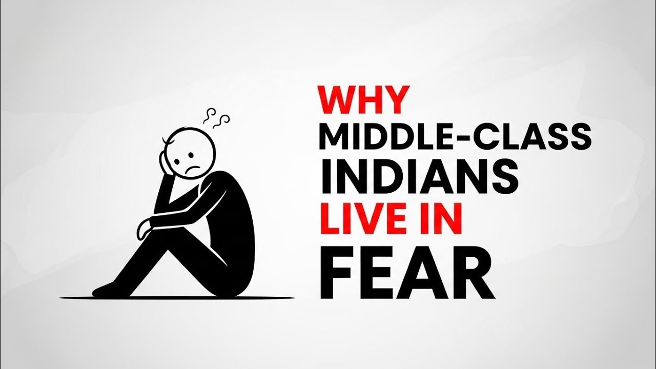 Why Middle-Class Indians Live in Fear | मिडिल-क्लास भारतीय डर में क्यों जीते हैं? | Psychology 