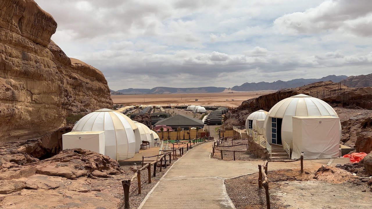 Amazing Bubble Luxotel in Wadi Rum | Tour of Rum Oasis Luxury Camp and rooms | Trip to Amman, Jordan