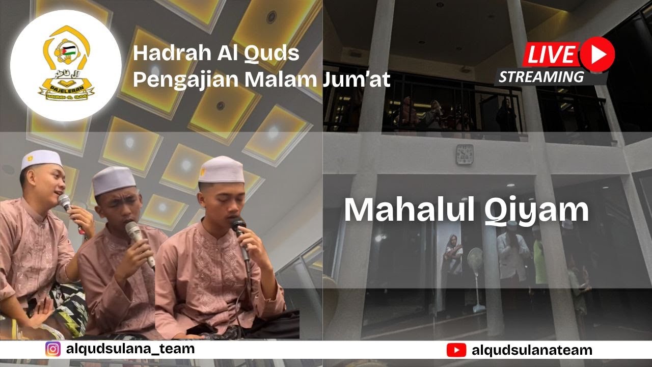 Pengajian Rutin Malam Jum'at - LIVE | Hadrah Al Quds 2026