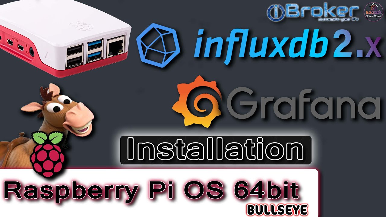 InfluxDB 2.x + Grafana auf Raspberry Pi 4 installieren: ioBroker Flux Tutorial