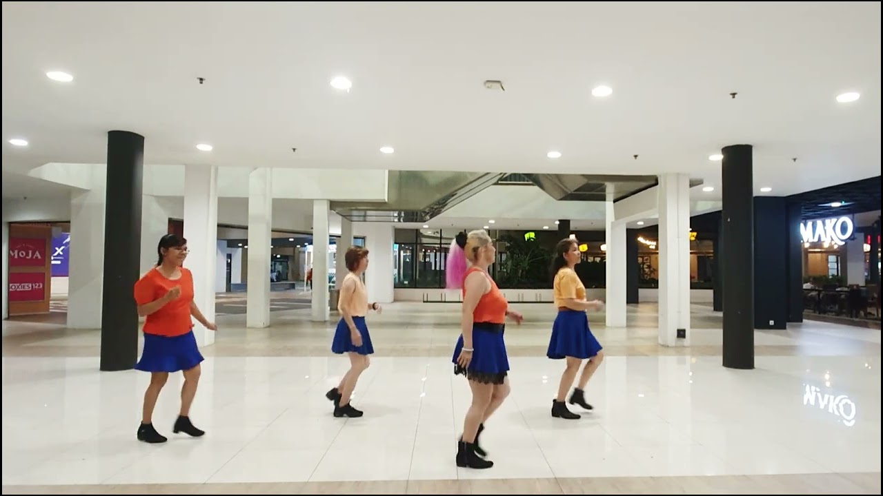 OLDER I GET REMIX - Line Dance - Choreo: Latih Ashari Asa, Demo by Barbie Dance 
