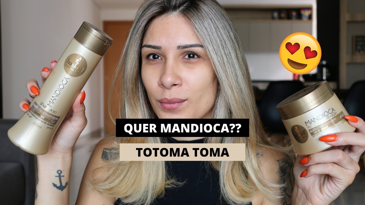 SHAMPOO + MÁSCARA DE MANDIOCA DA HASKELL | Por @jhessi_oliv