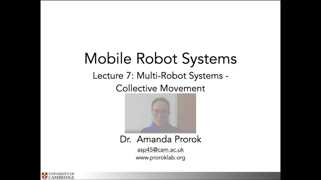 Lecture 7: Multi-Robot Systems & Collective Motion