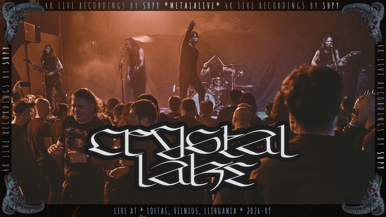 Crystal Lake - Live at Loftas, Vilnius, Lithuania (FULL CONCERT) [4k, HD sound]