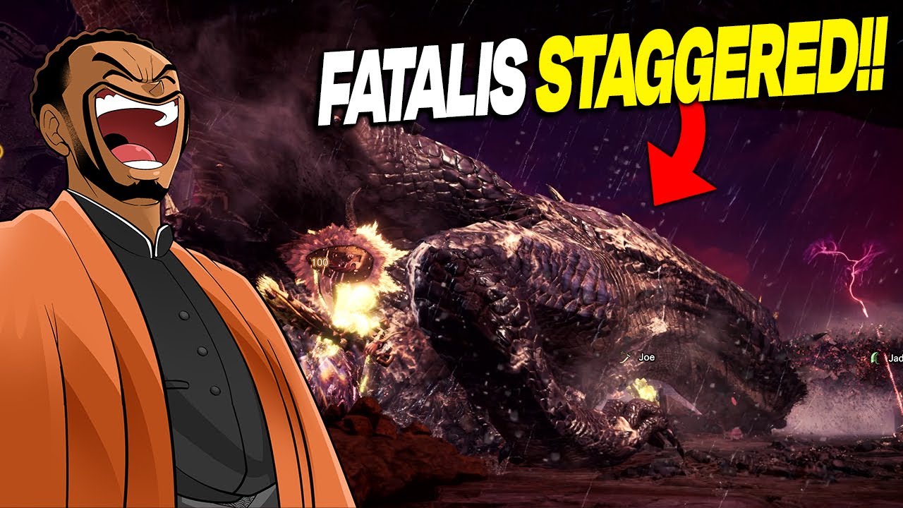 Fatalis Can Be Staggered?! *Ultra Rare Sighting*