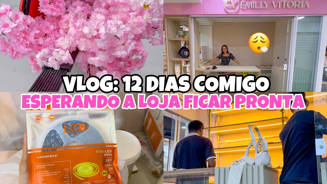 A LOJA ESTÁ QUASE PRONTA!!! 🥹🩷