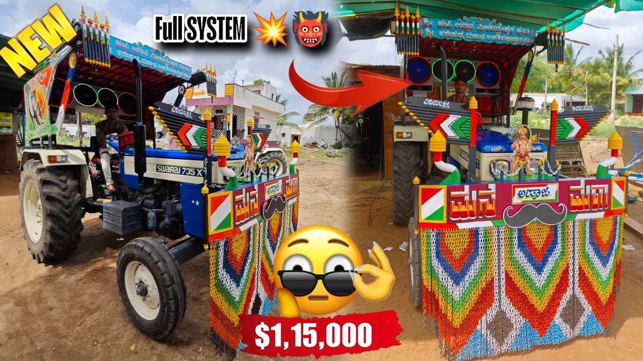 ₹1,15,000 ಹುಡ್ದ ಬಂಪರ್ 🙀💥 | Swaraj 735 XT Modification 🔊💯