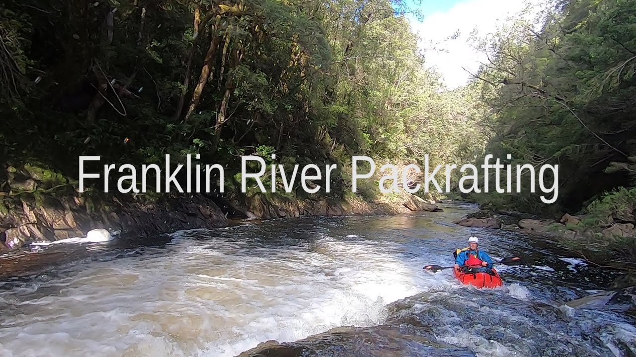 Packrafting the Franklin River (Tasmania) in June