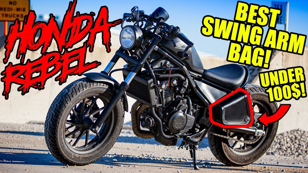Honda Rebel 500 300 Best Swing Arm Bag!