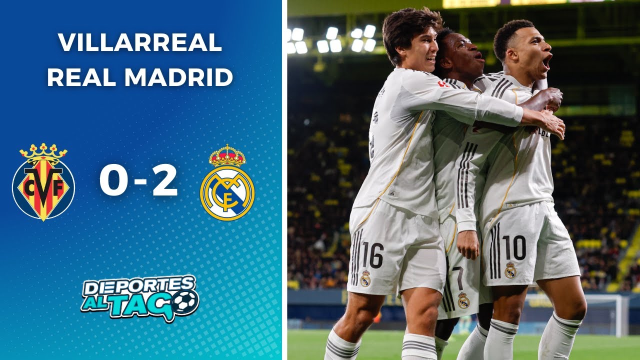 ⚽ VILLARREAL 🆚 REAL MADRID EN VIVO - JORNADA 21 LA LIGA ✅