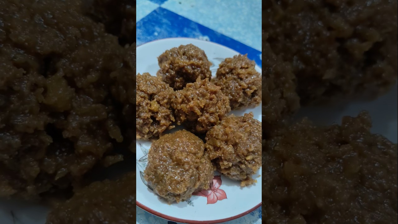 gurer nariyal ka laddu 🤤 