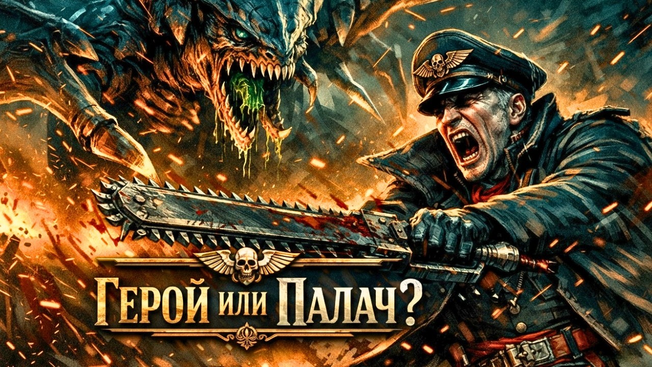 Комиссар против Тиранидов: Герой или Палач? Warhammer 40k