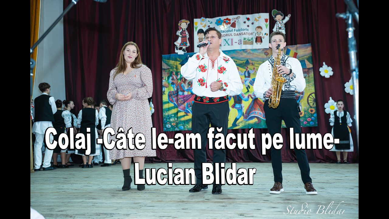 Lucian Blidar formatia Accent - Colaj  Cate le-am facut pe lume ,Doamne la dușmanii mei ,Hai Ardeal