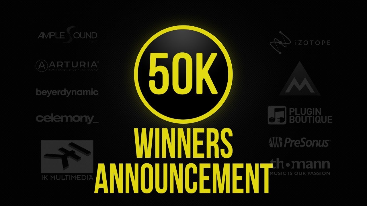 50K GIVEAWAY! WINNER ANNOUNCEMENT!