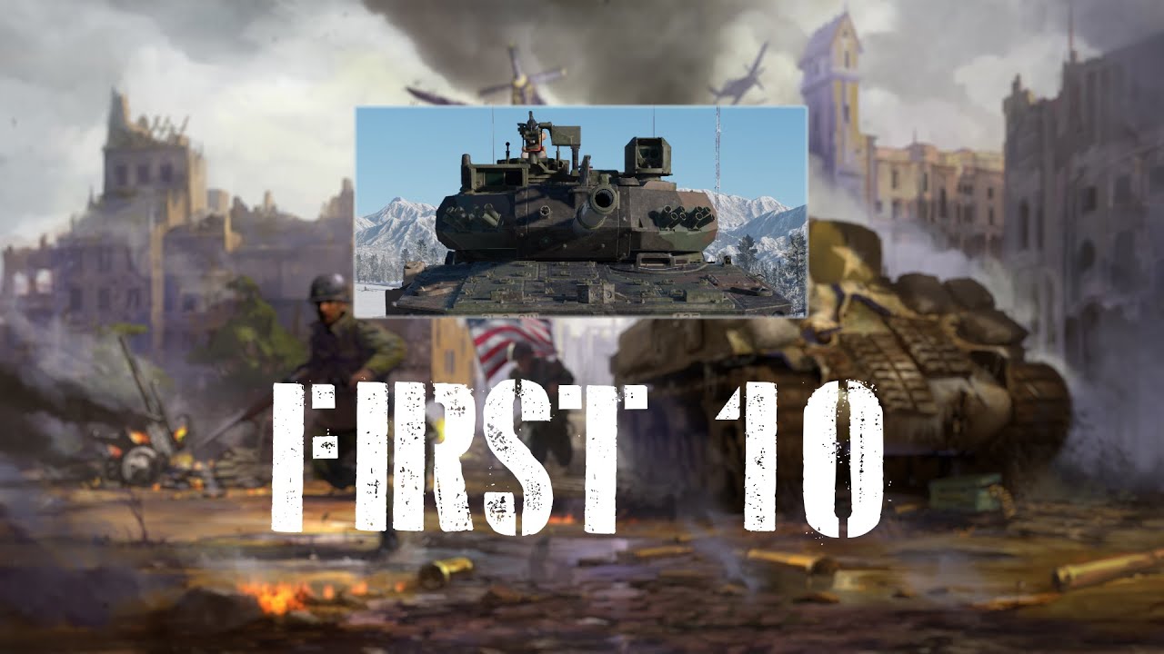 War Thunder First 10: M10 Booker With M833 APFSDS